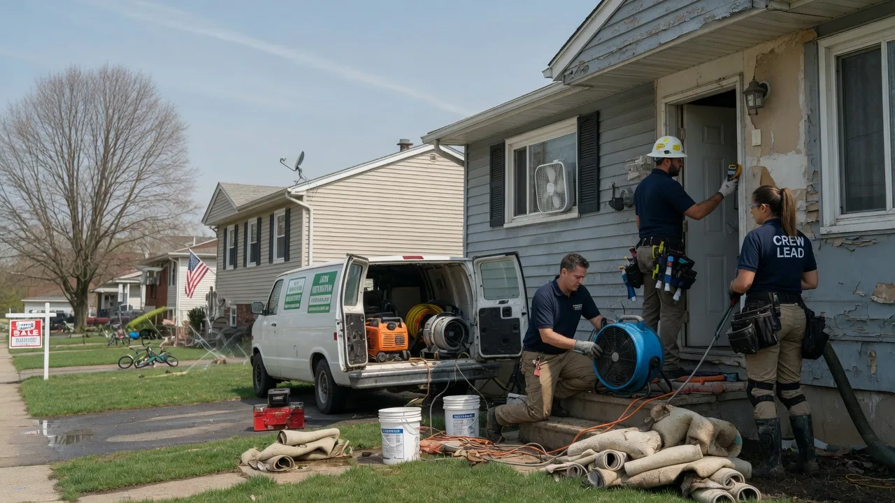 Flood Cleanup in Swansboro, NC near me